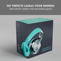 StayPowered Koptelefoon met Microfoon - Ruisonderdrukking voor Ultieme Geluidskwaliteit - HD-Oproepen - Opvouwbaar en Draagbaar - Universele Compatibiliteit - Volumeregeling op de Kabel - 3,5 mm AUX Jack - Zilver - Levering Sneller dan Aangegeven! — thumbnail 5