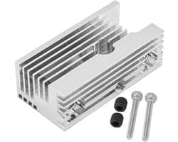 Direct Drive Extruder Koelblok Vervanging voor 3D Printers - Snelle Koeling Aluminium Onderdeel