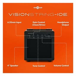 VISIONSTRING Elektrisch Gitaarpakket (LH) Zwart — thumbnail 5