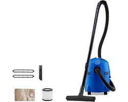 Aurixi® Steelstofzuiger met snoer - Steelstofzuiger - Stofzuiger - Blauw - ‎47cm x 39cm x 36cm