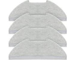 4x Reinigingsdoeken - Geschikt voor Eufy X8 Pro stofzuiger- Anti-Geur - Anti-Allergie