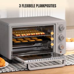 SAVI® Stoomoven - Stoomoven Kookboek - Zilver - ‎39cm x 46cm x 29cm — thumbnail 10
