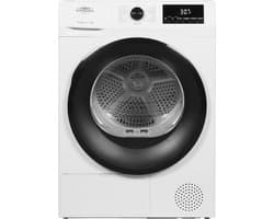 Everglades EVHP7055DW - Warmtepompdroger - Arctic White - D-Klasse 109kWh - 7KG - 15 Programma's - Einduitstel - 5 Jaar Garantie
