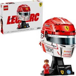 LEGO Editions - Scuderia Ferrari HP helm van Charles Leclerc Constructiespeelgoed — thumbnail 4