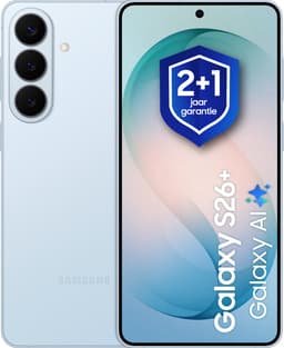 Samsung Galaxy S26 Plus - 256GB - Sky Blue + 1 jaar extra garantie — thumbnail 1
