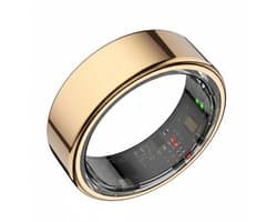 Focus® S1 Smart Ring - Rose gold - Maat 9 - Hartslag - Menstruatiecyclus - Slaap Monitor - Slimme Ring - Sport Prestatie - Stappenteller -IP68 Waterdicht - O2 Meting - Dames - Heren - Wearables - Oplaad Case - beschermring
