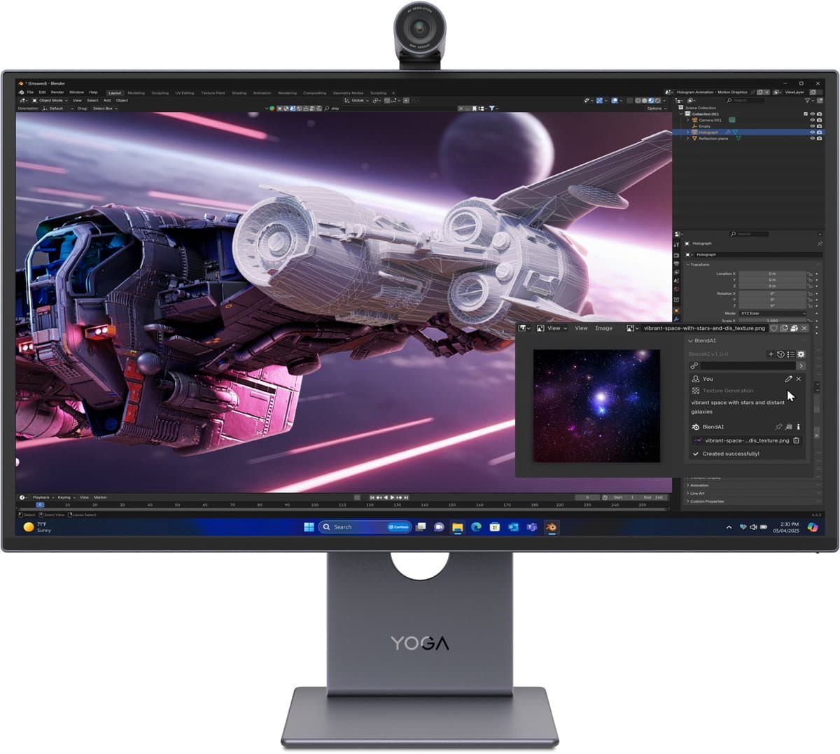 Lenovo Yoga Pro 27UD-10 Monitor — afbeelding 1