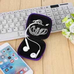 Opbergetui voor Sleutelhanger - Stevige Hardcase met Hoofdtelefoon- en USB-opbergmogelijkheden — thumbnail 2
