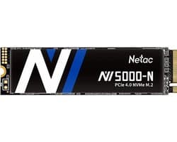 Netac NV5000-N 500GB NVMe M.2 SSD – PCIe Gen4x4 – Interne SSD voor PC & Laptop