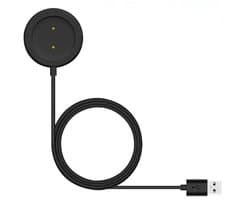 DrPhone Magnetische Oplader Compatibel Met Amazfit T-Rex / GTR / GTS – 2-Pin USB Oplaadkabel – Compatibel Met Huami A1901, A1909 en A1918 – 1M