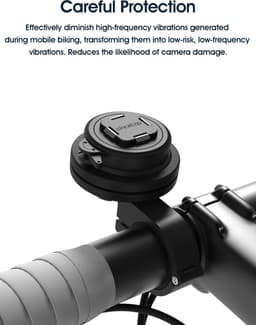 Vibratie Demper Motorfiets Telefoonhouder Schokdemper voor Fiets en Motor Stuur — thumbnail 2