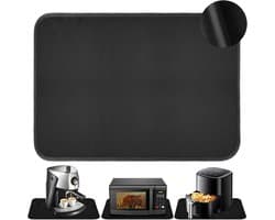 Hittebestendige Onderlegger voor Airfryer en Keukenblad - 60x40 cm Antislip en Waterdichte Beschermmat