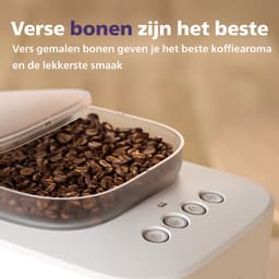 Philips Baristina Latte - BAR400/00 - Espressomachine - Pistonmachine - Cappuccino - Automatische Melkopschuimer - Wit — thumbnail 4