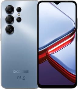 DOOGEE NOTE 56X PRO Smartphone - 32 GB RAM - 128 GB ROM - 4G Dual SIM - 6150 mAh - 6,56 inch - Anroid16 - GPS - NFC - Widevine L1 - Face ID - Blauw — thumbnail 1