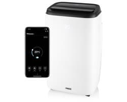 Princess 358909 - Mobiele Airco - 9000 BTU Airconditioner - Smart app bedienbaar - Afstandsbediening - Touchscreen