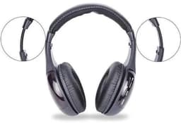 Elkuaie TV-koptelefoon - Draadloos - Draadloze stereo-tv-hoofdtelefoon - 1 Stuk - Zwart — thumbnail 1