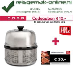 Cobb Premier Air Voordeelpakket | XL + GRATIS Accessoires + GRATIS verzending — thumbnail 5