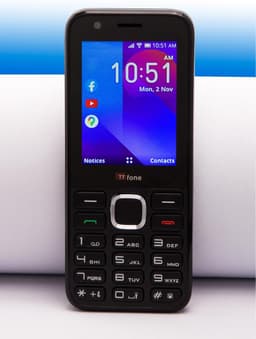 Eenvoudige Mobiele Telefoon - WhatsApp Telefoon - Makkelijk Bellen - KaiOS Systeem - 2 Inch Scherm — thumbnail 2