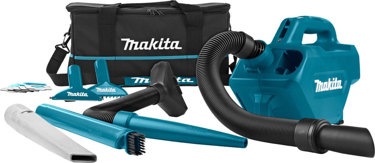 Makita CL121DZX Accu Stofzuiger 12V Max Basic Body in Tas — afbeelding 1