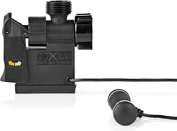 Nedis Elektronische Waterstop - 3/4" buitendraad - 3/4" Binnendraad - Geschikt voor: Vaatwasser / Wasmachine - Zwart — thumbnail 1