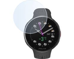 Screenprotector Geschikt voor Polar Pacer Pro - Extra Sterk - Tempered Glass - Gehard Glas - Beschermglas Screen Cover - Bescherm Protector voor Smartwatch