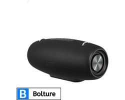 Bolture Muziekbox - Muziek Box Bluetooth - Speakers - Draadloos - Draagbaar - 60W - Zwart