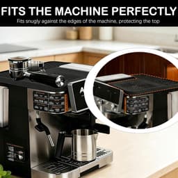 Siliconen mat koffiezetapparaat met scheidbare tamping mat en bovenkussen van de machine - ShopVlot — thumbnail 5