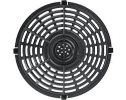 Vervanging voor heteluchtfriteuse grillpan voor 5QT luchtfriteuses, 8,5 inch airfryers anti-aanbakplaat, friteuse grillplaat koekenpan accessoires voor keuken, vaatwasmachinebestendig