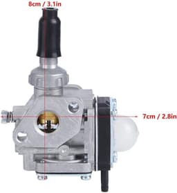 Grasmaaier Vergaser - Professionele Carburetor - Duurzaam Metaal - Voor TH43 TH48 Motor - ShopVlot — thumbnail 4