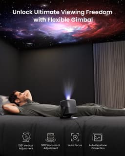 Beamer 4K Triple Laser - 3300 ISO Lumen - 3840 x 2160 Resolutie - Laser - Draagbaar - Thuisbioscoop Projector — thumbnail 4