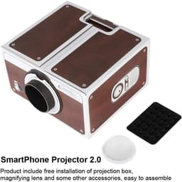 Projector voor Mobiele Telefoons, Slimme Draagbare Projector van de Tweede Generatie, Mini-doe-het-zelfprojector voor Thuisbioscoop — thumbnail 3