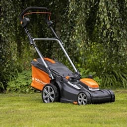 Draadloze Grasmaaier – Accumaaier – Elektrische Grasmaaier – Gazonmaaier – Accugrasmaaier – Borstelloze Motor – 40V Lithium-Ion Accu Met Snellader – Maaibreedte 37 cm — thumbnail 1