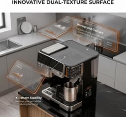 29 x 31 cm Siliconen Mat voor Ninja Luxe Koffiemachine ES601EU/ES701EU — thumbnail 4