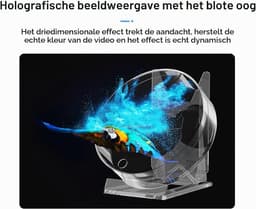 3D Hologram Fan, 3D Hologram Projector met WiFi & App, 1080x1600 Resolutie HD 170 ° LED Holographic Advertising Display met Externe, voor Bedrijfswinkels — thumbnail 5