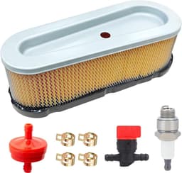 Dailygoods - Luchtfilter met Vervangingsvoorfilter - Geschikt voor Grasmaaier - Hoogwaardige Kwaliteit - 7-1/4 inch - Betrouwbaar en Duurzaam - Voor B — thumbnail 1