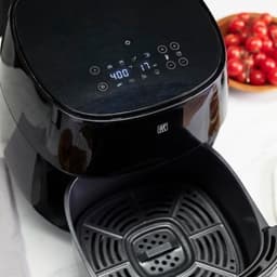 Airfryer - Heteluchtfriteuse - Frituren met hete lucht - 8 programma's - 4 liter - Zwart — thumbnail 2