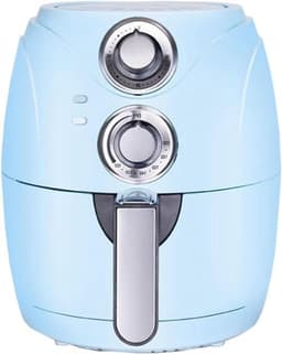 Kleine Airfryer - Heteluchtfriteuse - Frituren met hete lucht - Ruimtebesparend ontwerp - 25 Liter - Blauw — thumbnail 1