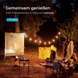 Mini Beamer 1080p Full HD - WiFi 6 Bluetooth 5.0 - LED Projectie - 1920 x 1080 Resolutie - Voor Thuisbioscoop En Zakelijk Gebruik — thumbnail 3