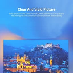 Dailygoody - Mini LED-projector - 1080p Full HD - Draagbare Outdoor — thumbnail 3