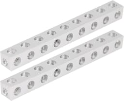Beam 2 stuks 3106 0009 0072 Robotische Structuurbalk Onderdeel Accessoire Gaten 8 x 8 x 72 mm Robotische Vierkante Balk Robotisch Structuuronderdeel Vervangingsbalk — thumbnail 3