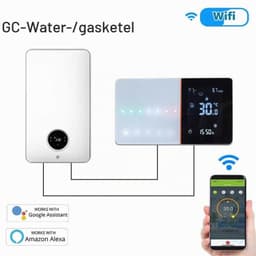 LL0253 WLAN-thermostaat voor wandgasketel, inbouwbox 503, Italiaanse versie, digitaal, programmeerbaar, compatibel met, 3 A 220 V — thumbnail 2