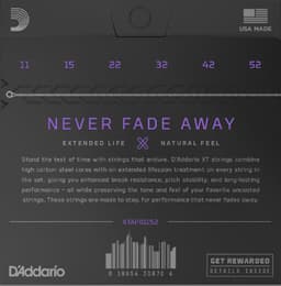 D'Addario XTAPB1152 Akoestische Gitaarsnaren (11-52) Phosphor Brons - Custom Light — thumbnail 2