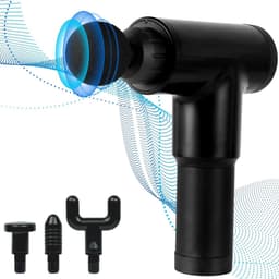 Massage Gun - Spierontspanner - Spierherstel - 6 Instellingen - 17 x 6.9 x 22 cm - Zwart — thumbnail 1