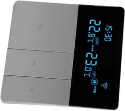 Digitale Thermostaat - Programmeerbare Regelaar - Verwarming Regelen - Helder LCD-display - AC 90-240V 16A - Wit — thumbnail 1
