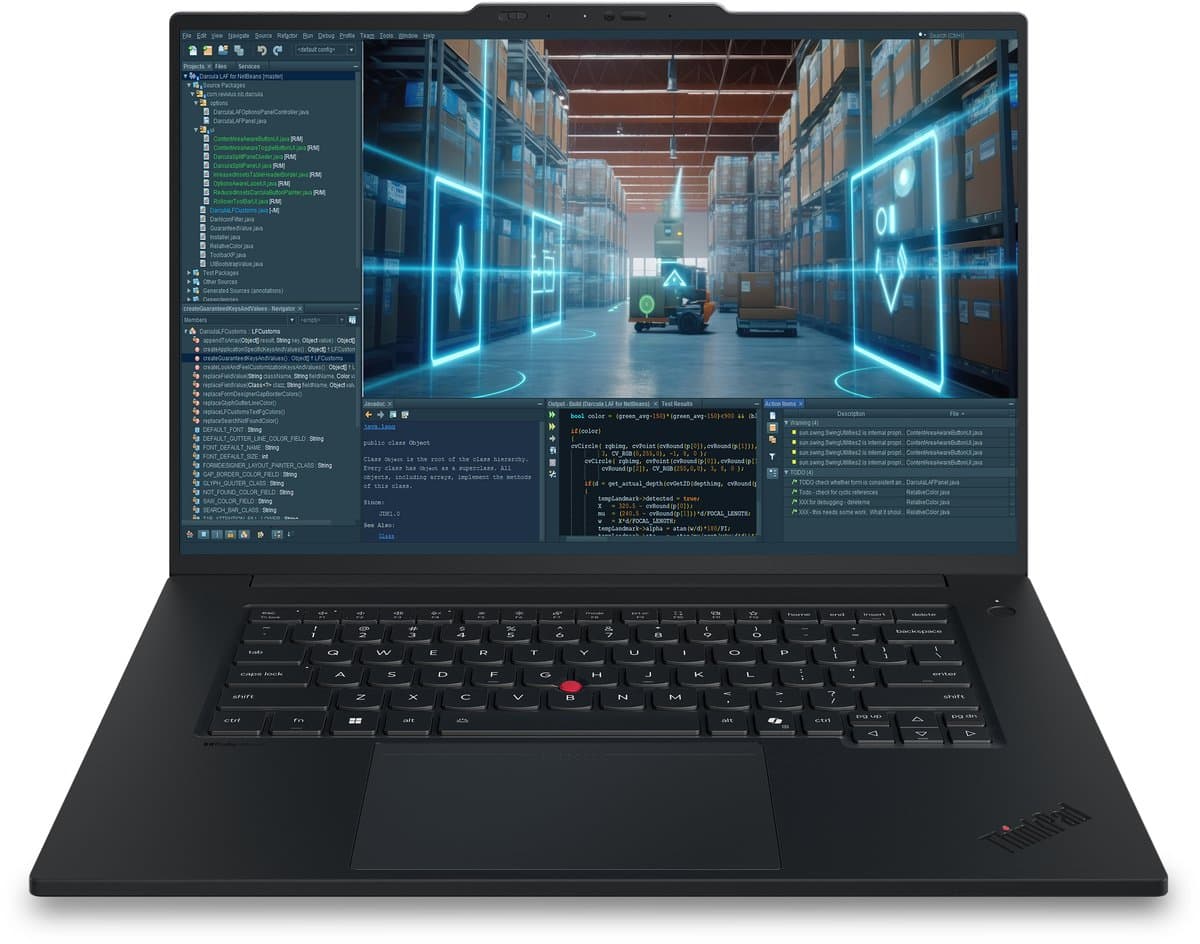 Lenovo ThinkPad T1g Gen 9 21UG0000MH - Zakelijke Laptop - 16 inch - Core Ultra 7 366H - 32GB/1TB - Windows 11 Pro — afbeelding 1