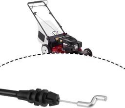 SnelShoppen - 2 Stuks Maaier Engage Remkabel 115-8437 Compatibel met 22 Inch Grasmaaier, Flexibele Kabel voor Snelle Reactie en Eenvoudige Installatie — thumbnail 5
