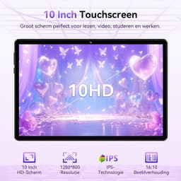 Tablet 10 Inch - Android 15 - Unisoc T30 Quad-Core - Krachtige prestatie voor entertainment - ShopVlot — thumbnail 3