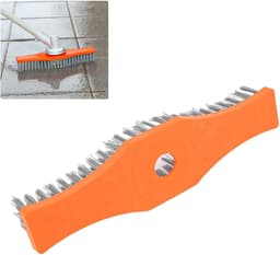 Reinigingsborstel - Schrobborstel Grasmaaier - Buiten Reinigen - Anti-verstopping Ontwerp - 37x12x5 cm - Zwart — thumbnail 4