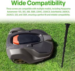 Grasmaaier Oplaadstation Schroeven - 10 Stuks - 13,7 cm Lengte - Compatibel met Husqvarna Automower - ShopVlot — thumbnail 5