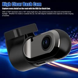 Auto Camera - Rijrecorder DVR - Veilig Rijden - ADAS Ondersteuning - 140 Graden - Zwart — thumbnail 2